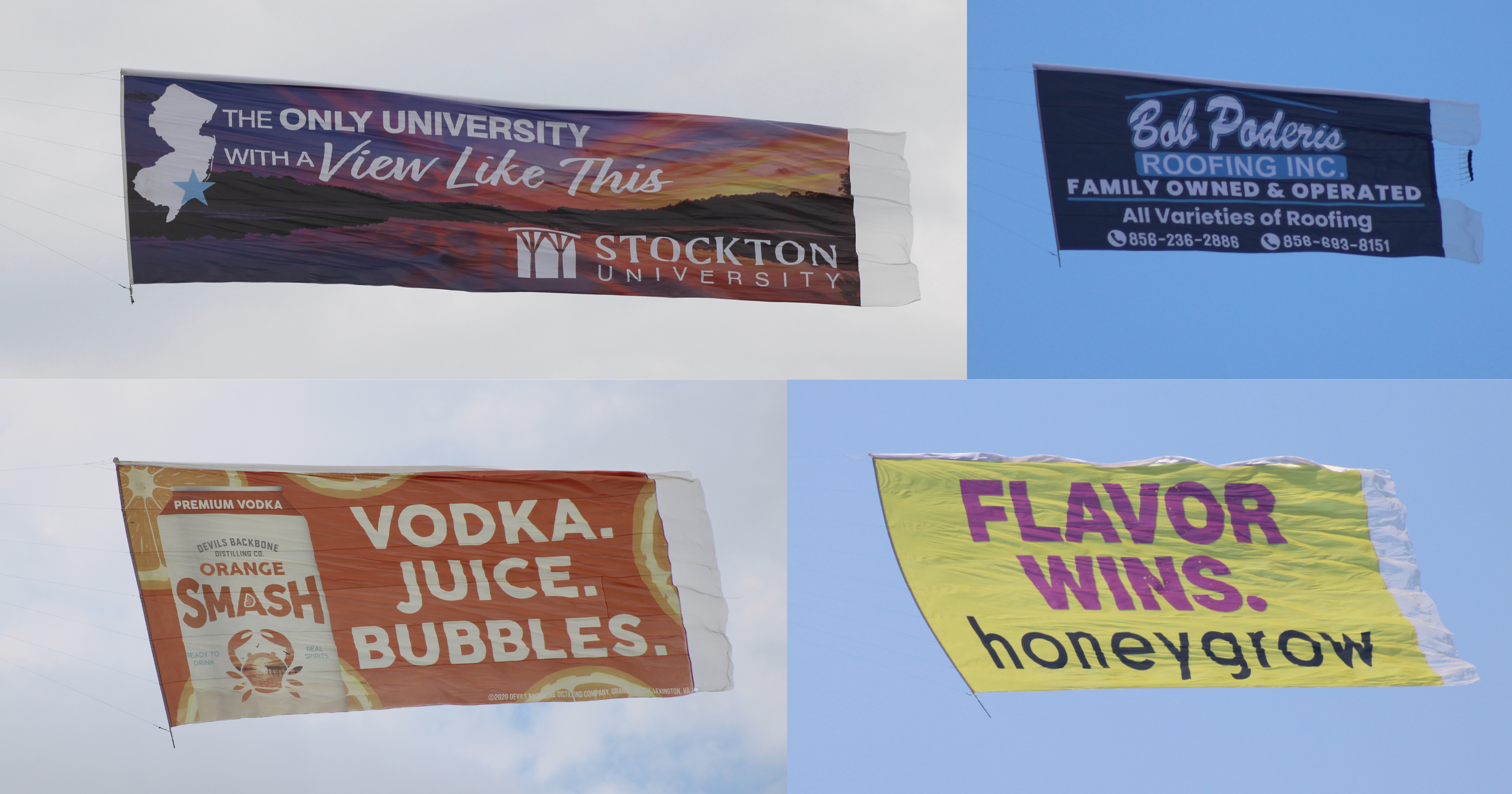 aerial billboard plane banners